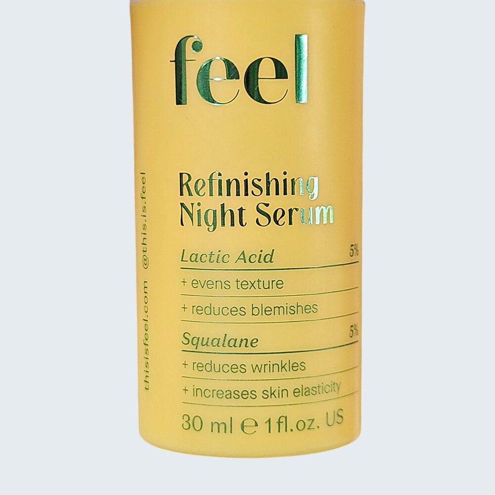 FEEL BEAUTY Refinishing Night Serum, Full sized, $58 MSRP, BRAND NEW - Picture 2 of 3